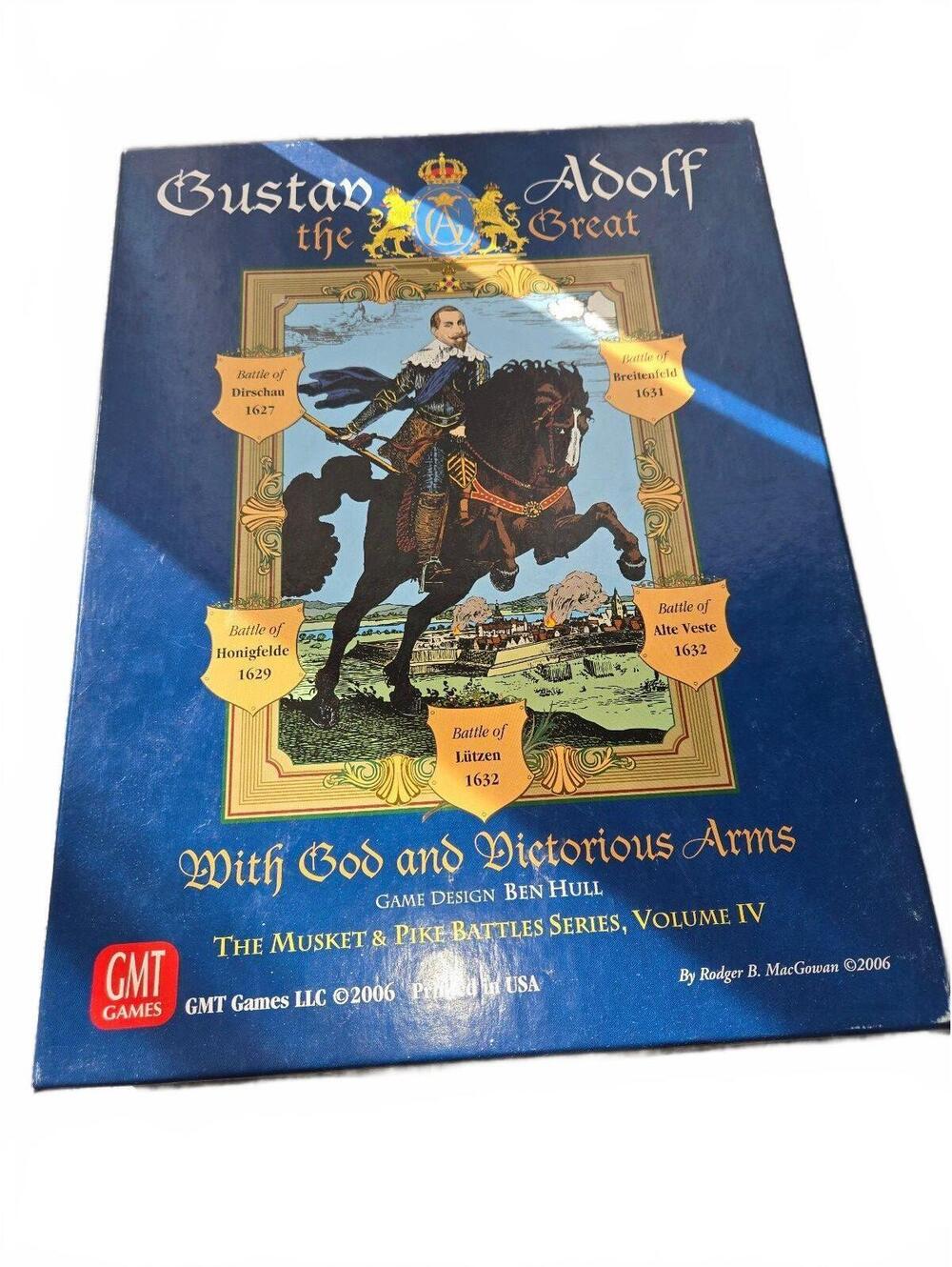 Gustav Adolf the Great: With God and Victorious Arms / GMT Games / Unpunched